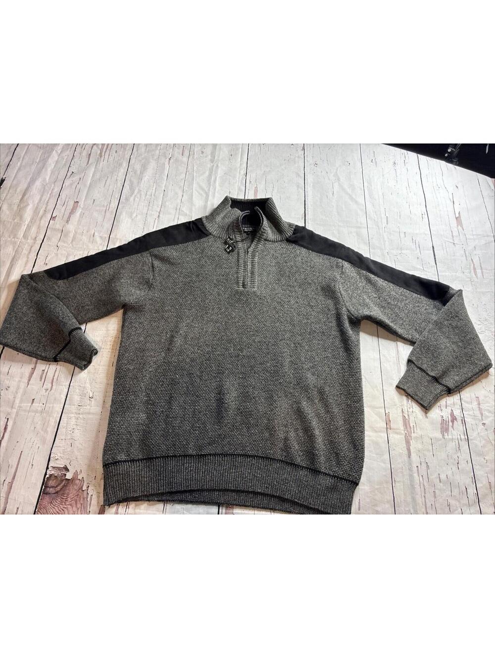 Vintage 90s Men's 3XL Pronti Collection By Phita Pullover Sweater 1/4 Zip (J3)
